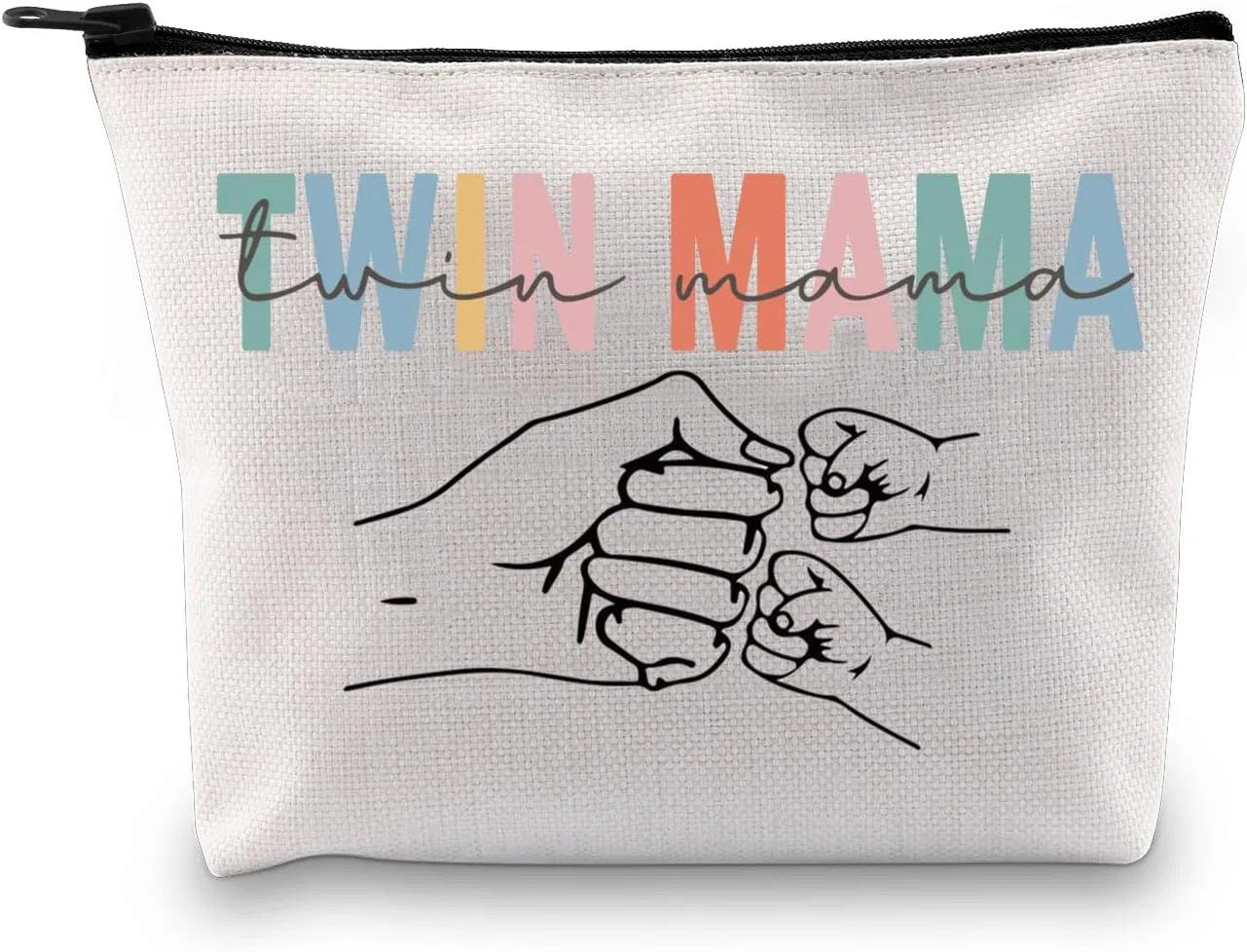 Косметичка «Twin Mom Gift» для мамы близнецов Jtouk, Twin Mama Bag Eu