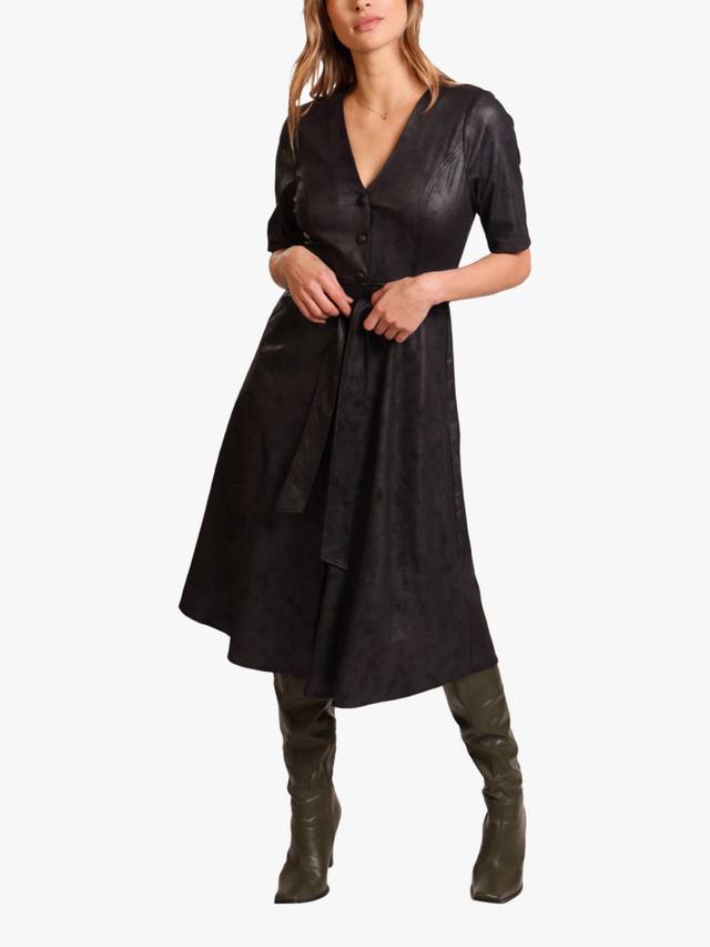 

Платье миди с V-образным вырезом и короткими рукавами Avengers Traffic People