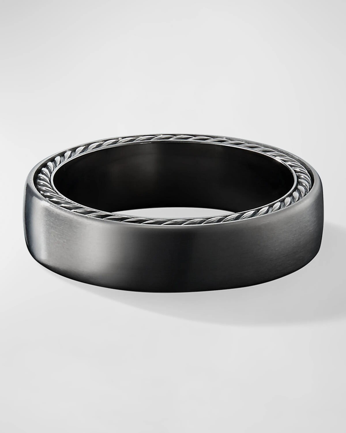 

Мужское кольцо Streamline Band из титана, 6 мм David Yurman