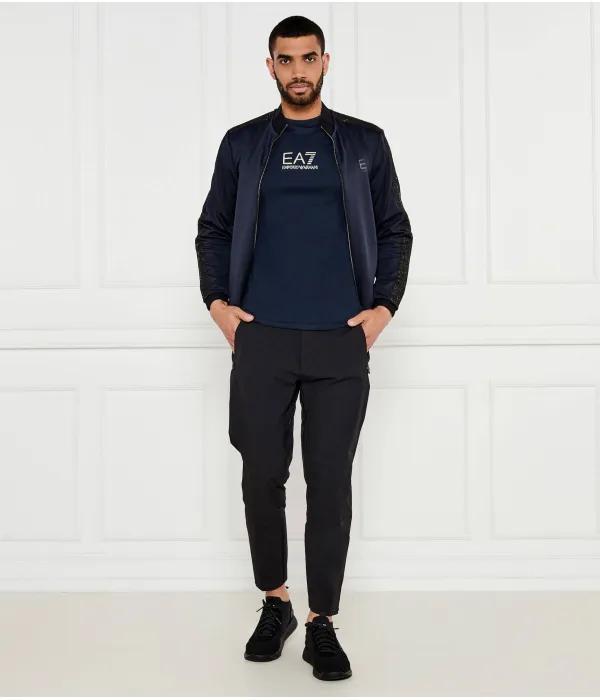 Брюки чинос t_zem Slim fit Boss Green, черный — фото 2