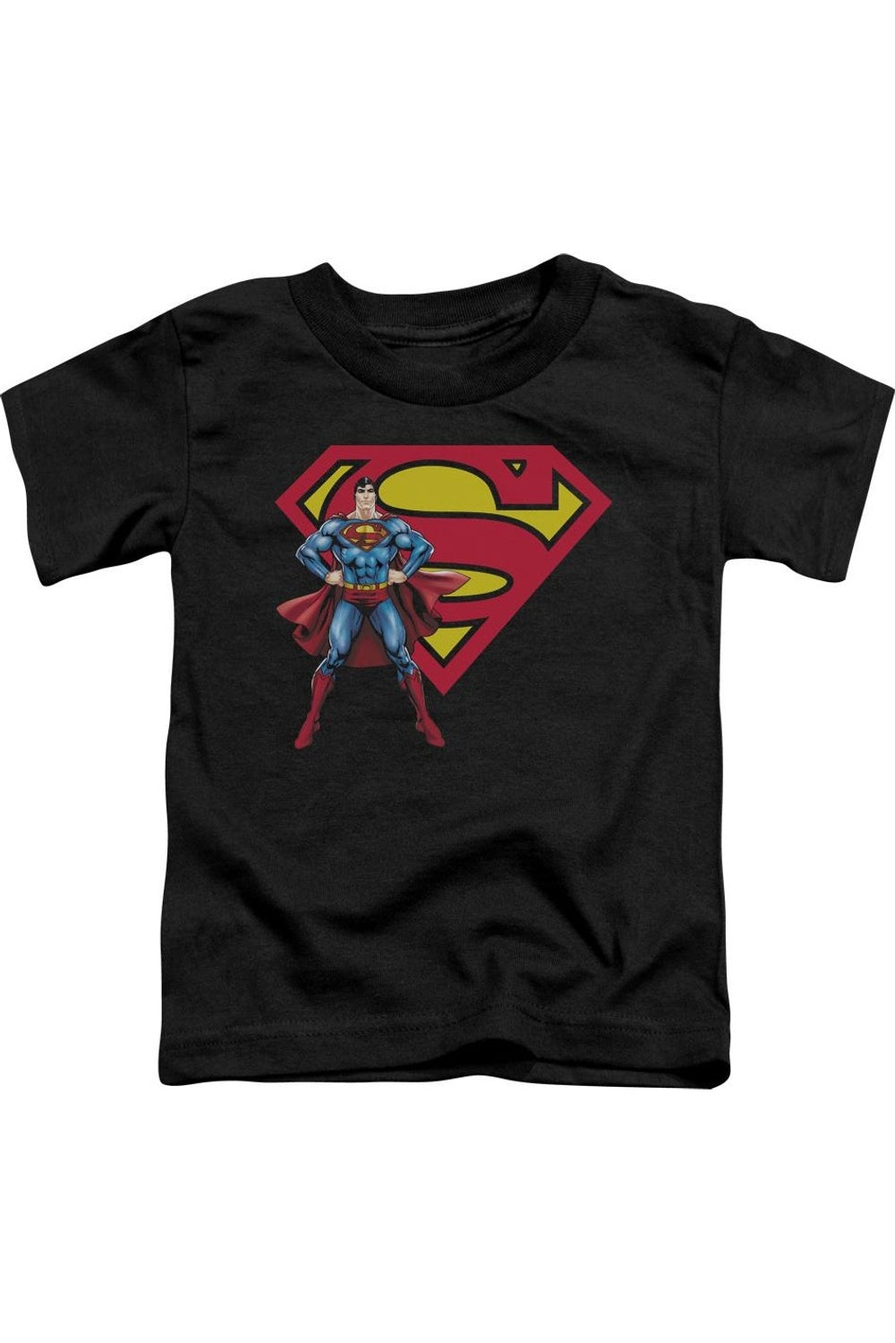 

Футболка с коротким рукавом для малышей Superman с логотипом Gildan, черный