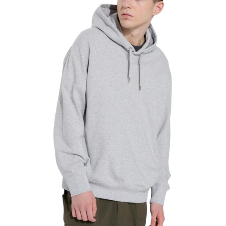 Толстовка мужская Uniqlo с капюшоном, серый — фото 2