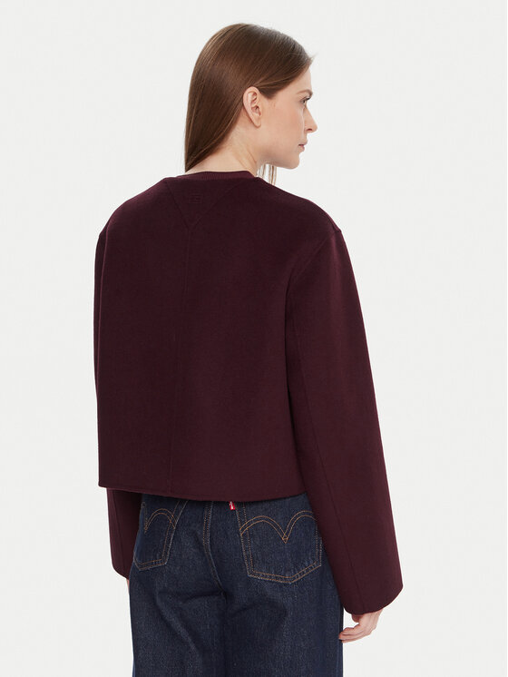 Демисезонная куртка regular fit WW0WW47446 Tommy Hilfiger, красный — фото 3