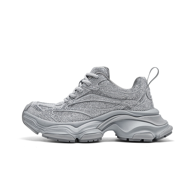 

Кроссовки CHERYKALLY Chunky Sneakers Women's Low-Top, черный