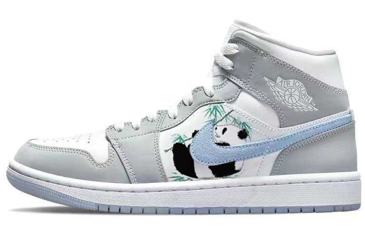 

Jordan Air Jordan 1 винтажные баскетбольные кроссовки женские, Light Blue