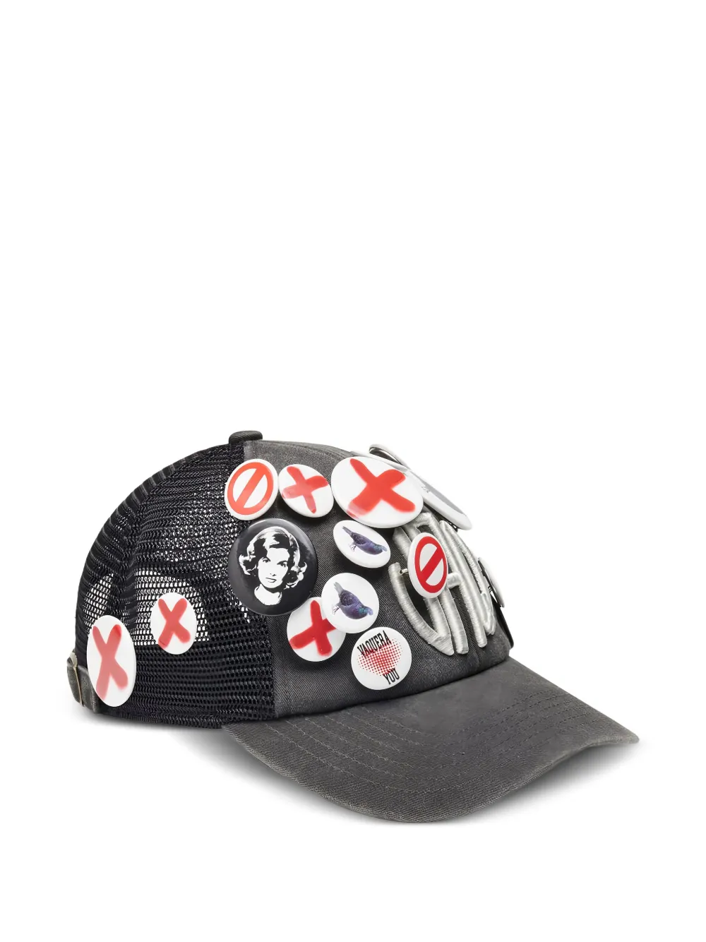 

Кепка с вышитой нашивкой Vaquera, черный