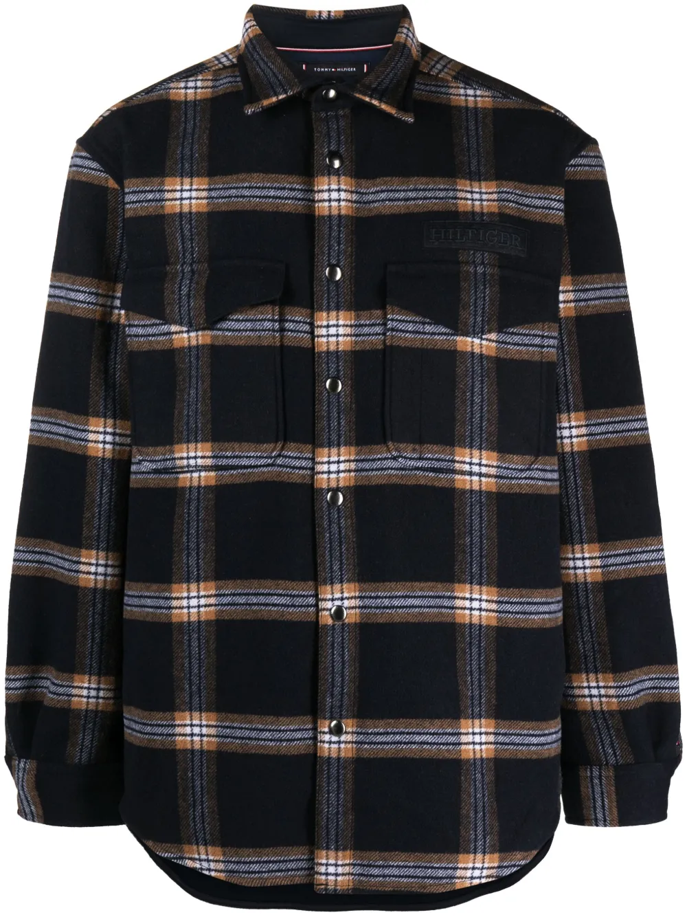 

Рубашка в клетку Tommy Hilfiger, синий