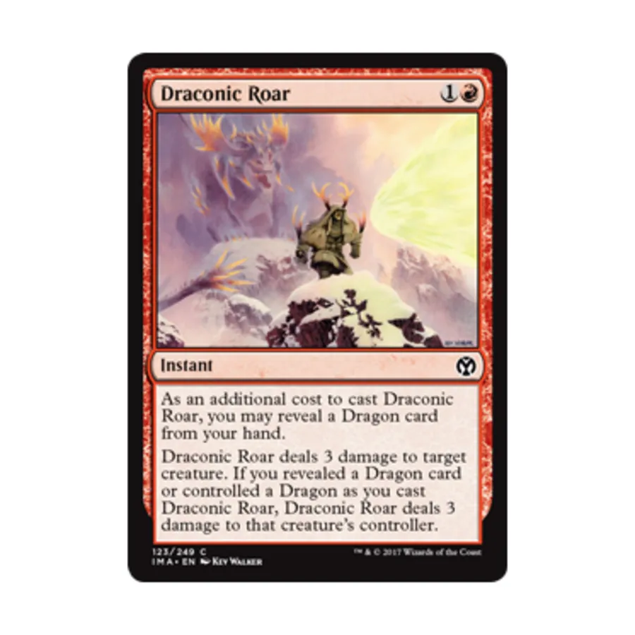 

CCG Драконий рев (клавиша C), MTG - Iconic Masters