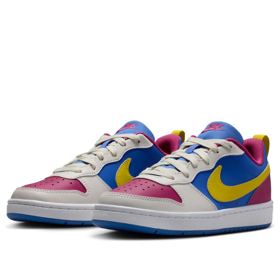 (GS) Nike Court Borough Low Recraft 'Sweet Beet Comet Blue' — фото 4