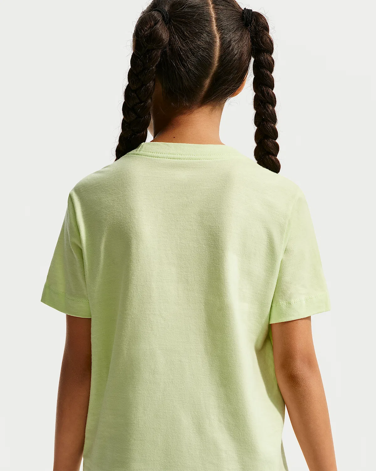 Детская футболка Nike Sportswear, Light Liquid Lime — фото 4