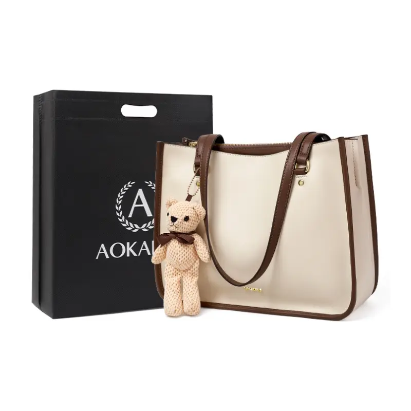

AOKANG Женская сумка через плечо, Какао Кофе, Коричневый, AOKANG Женская сумка через плечо, Какао Кофе