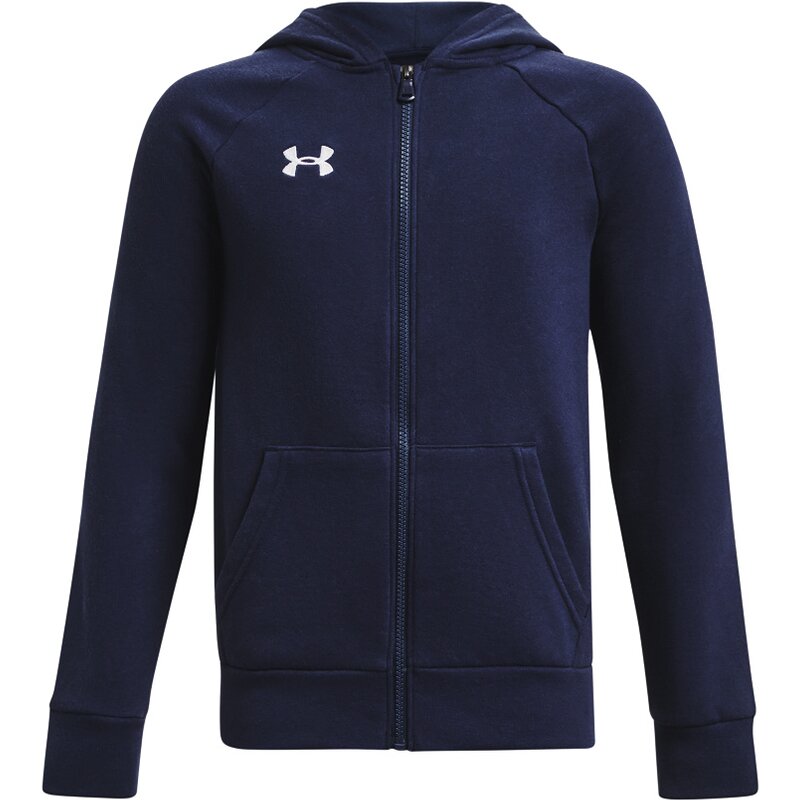 

Толстовка с капюшоном ua rival флис fz hoodie Under Armour, синий