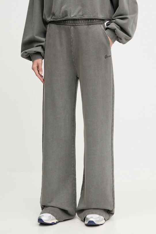 

Хлопковые спортивные брюки Misty Guess, серый