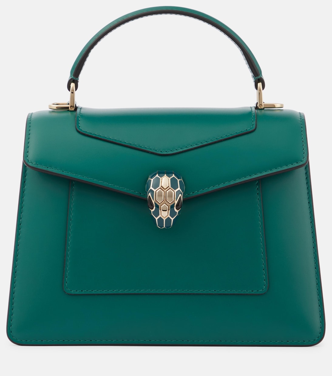 

Сумка Serpenti Forever Medium из кожи Bvlgari, Emerald Green