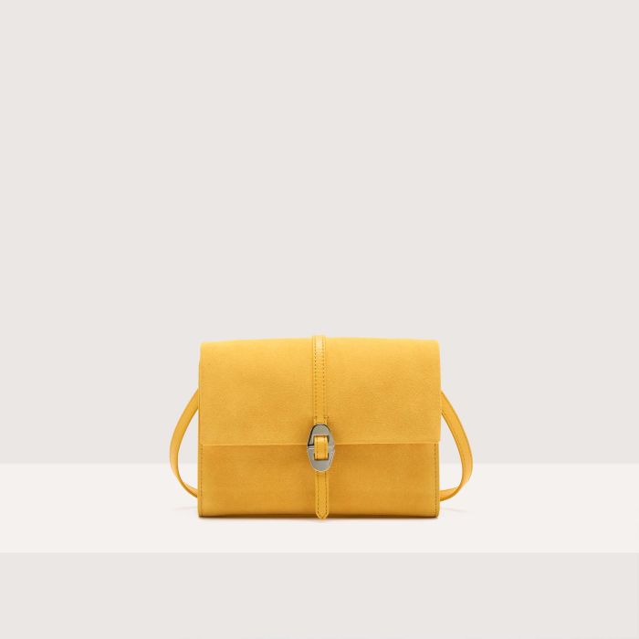 

Мини-сумка Coccinelle Dorian Suede, цвет Soleado