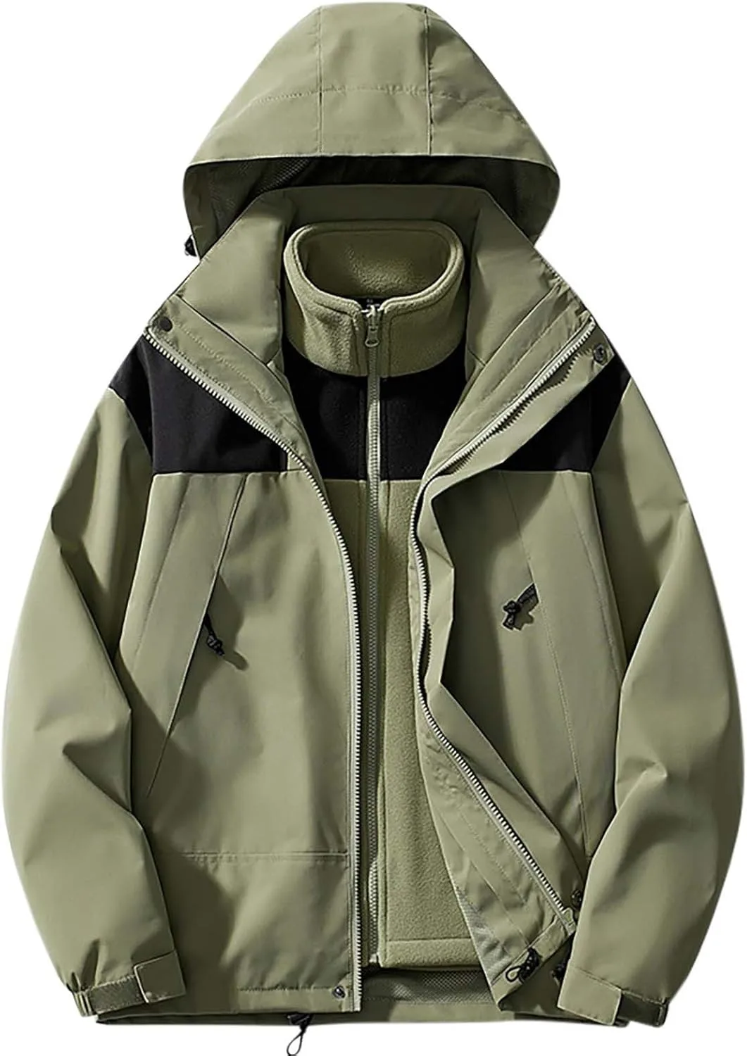 

Толстовка Muscularfit с капюшоном, на молнии, флисовая