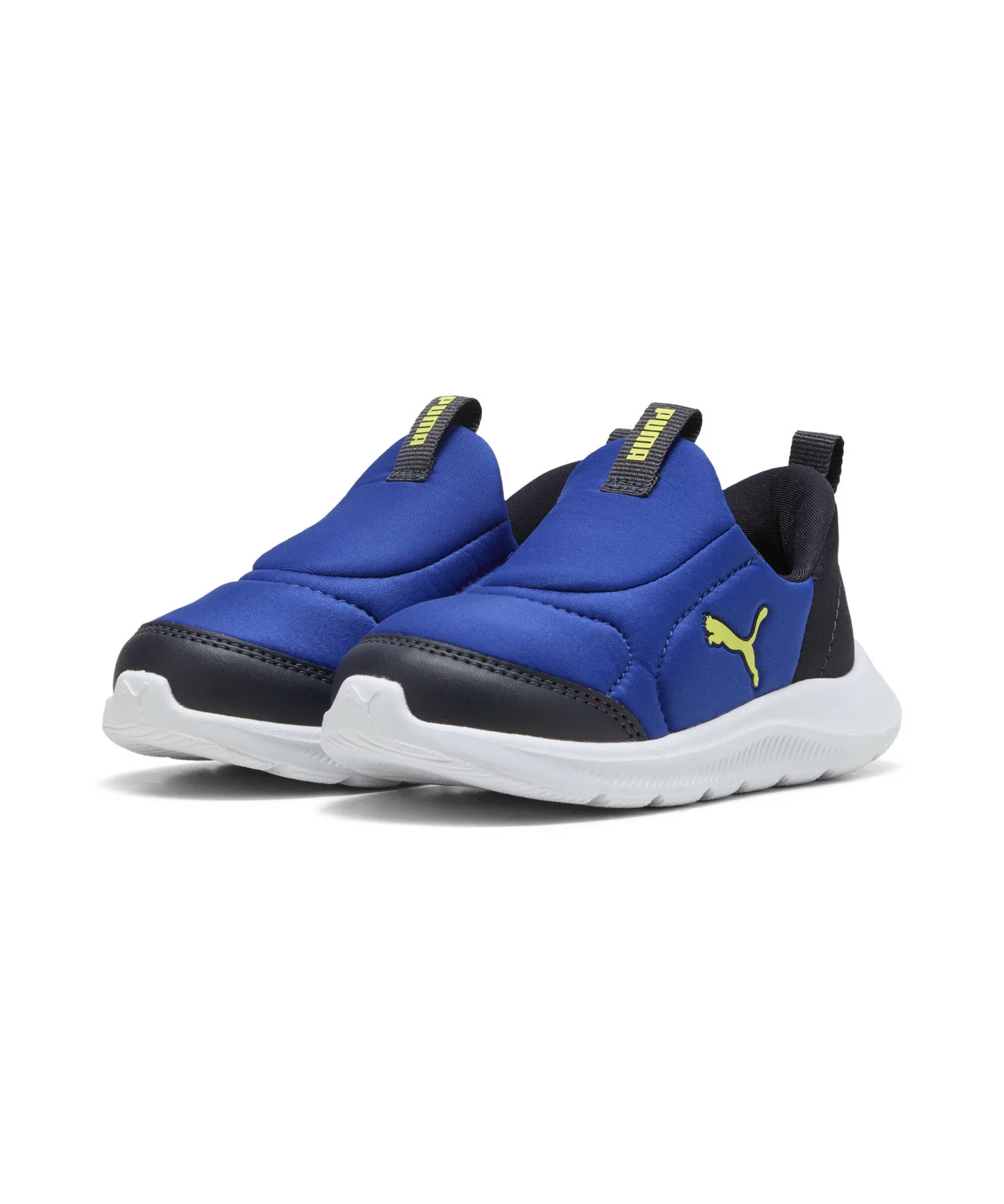 Детские кроссовки PUMA Fun Racer 2 Ease In чёрные с красным — фото 2
