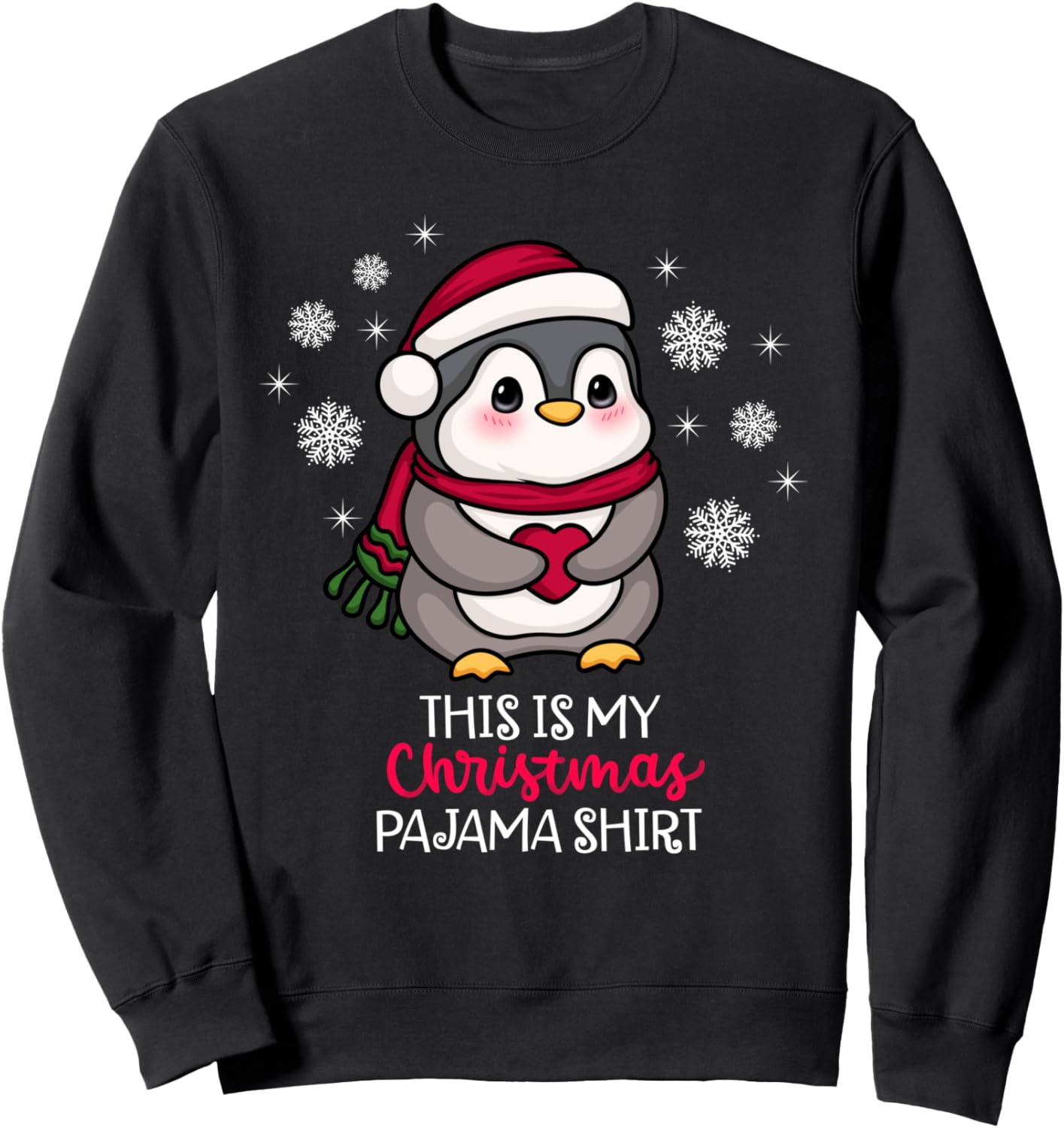 

Это моя рождественская милая толстовка-пижама с пингвином и Сантой, черная Cute Penguin Costume Animal Lover Gifts Store, Черный, Это моя рождественская милая толстовка-пижама с пингвином и Сантой, черная Cute Penguin Costume Animal Lover Gifts Store