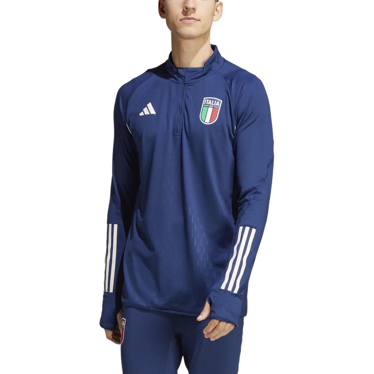 Футболка Italien Tiro 23 Pro Obert Adidas, темно-синий — фото 4
