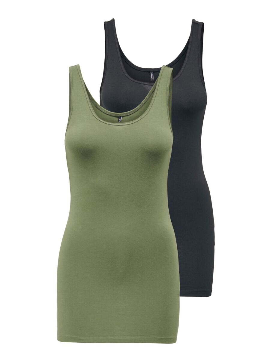 

Майка ONLY Top, цвет green/black