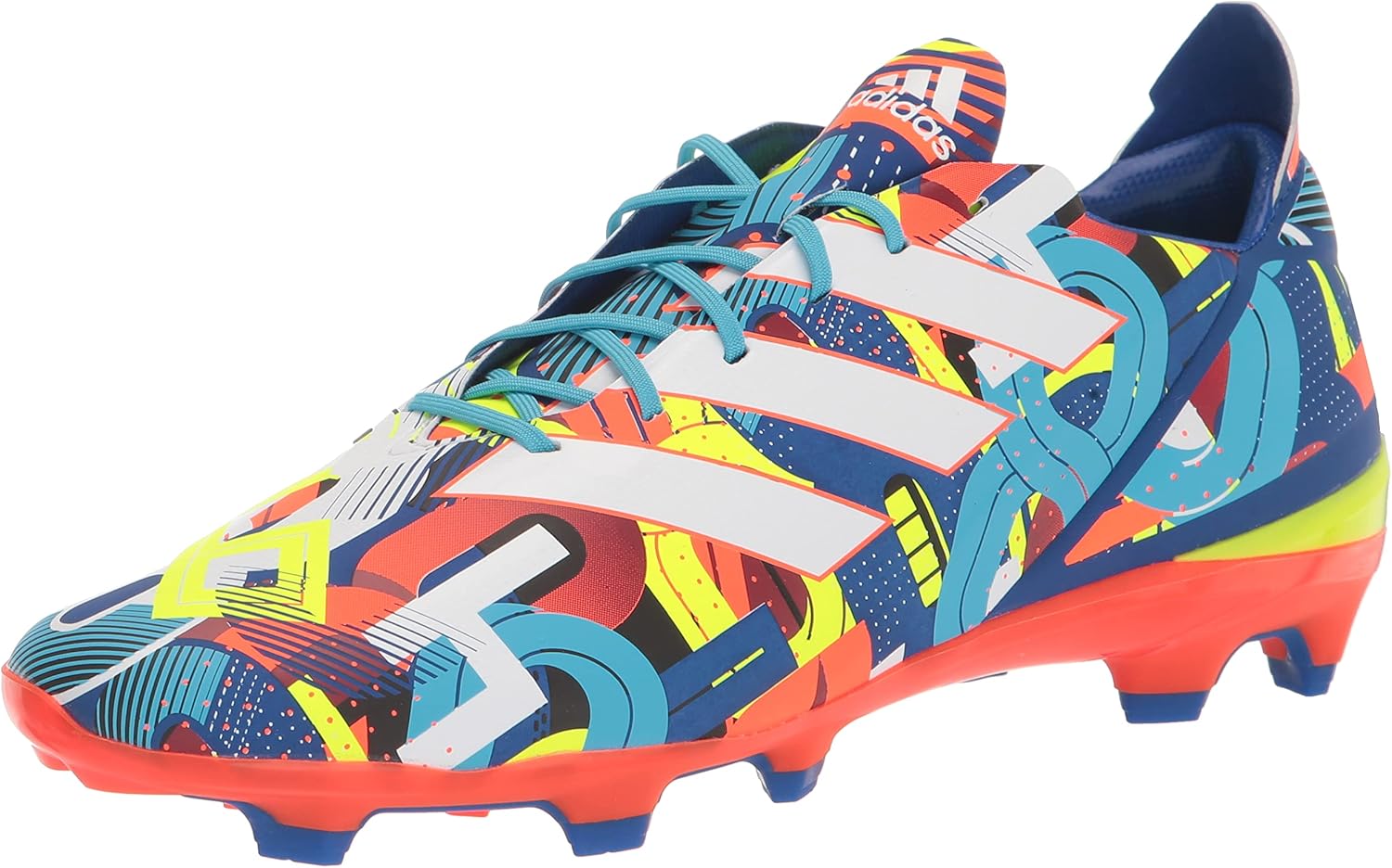 

Футбольные бутсы adidas Gamemode для взрослых, унисекс, для твердого грунта, белый/красный