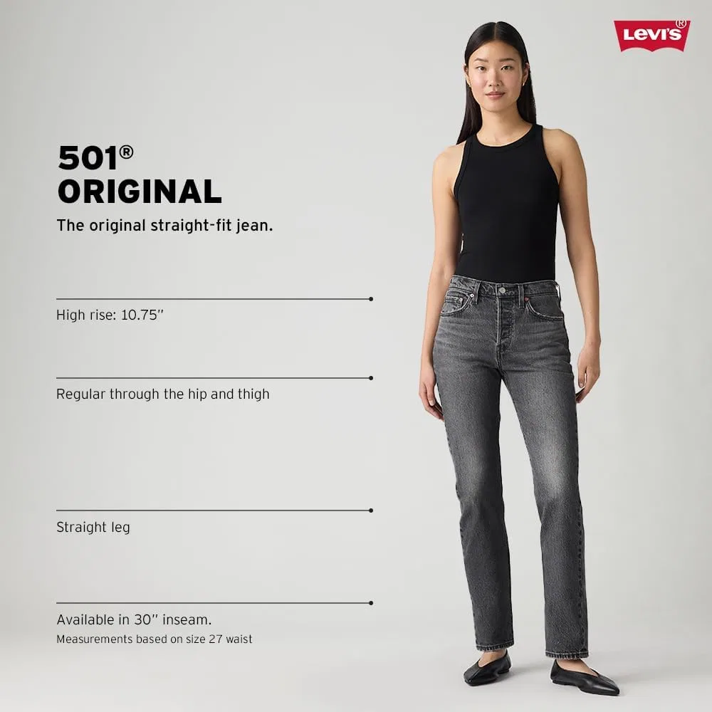 Джинсы Levi's 501 Original Fit, Gold Digging - Dark Indigo — фото 4