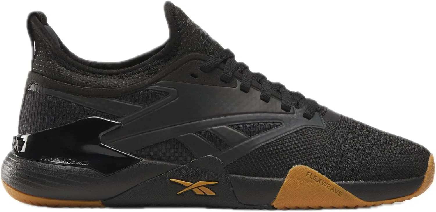Кроссовки для корта Reebok Nano Court, Black/Grey 6/Heritage Gold