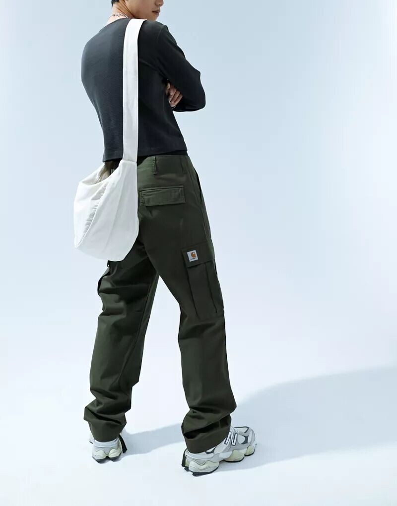 

Брюки карго цвета хаки Carhartt WIP Regular