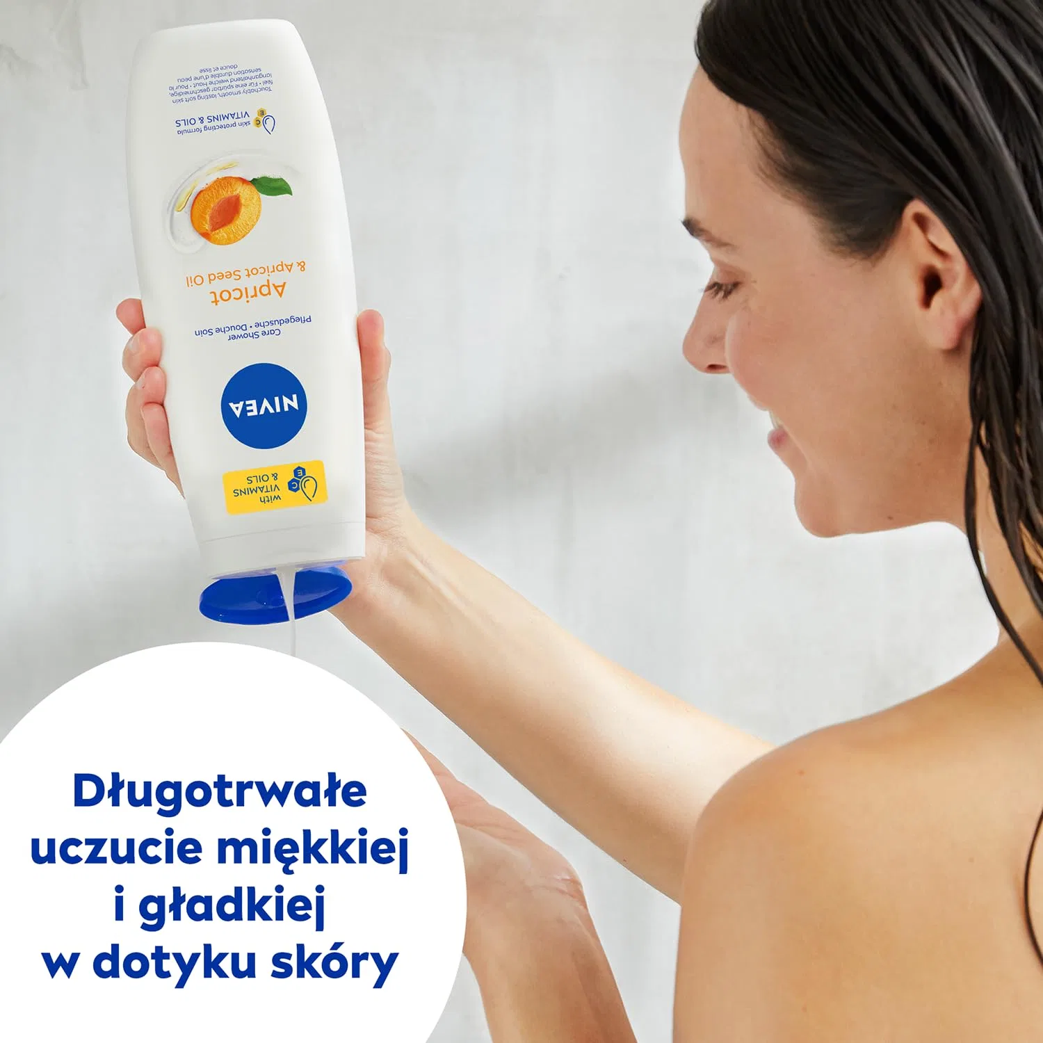 Гель для душа NIVEA с абрикосом и маслом абрикосовых косточек Nivea — фото 3