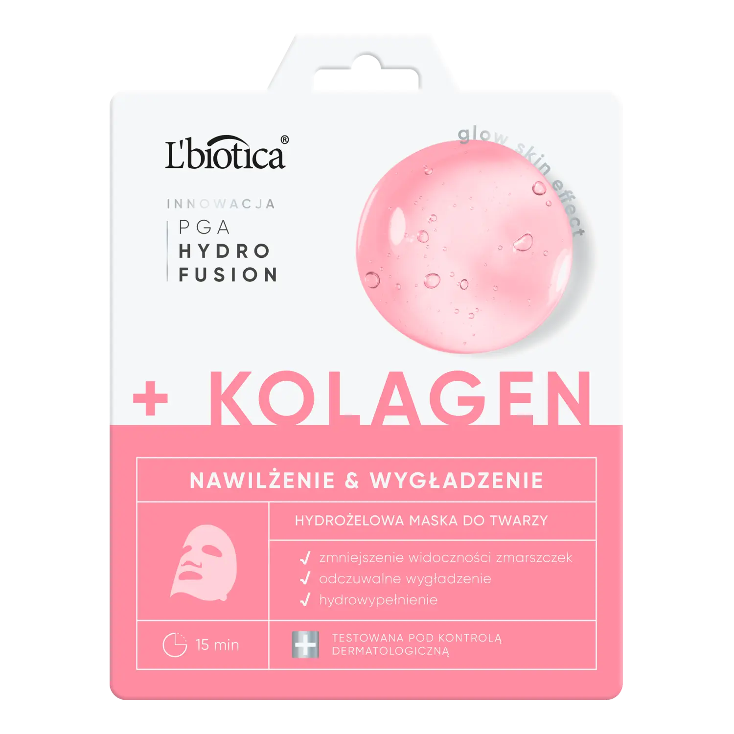 

Коллагеновая маска для лица L'Biotica, 1 шт.