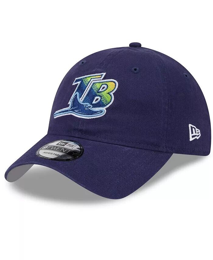 

Мужская темно-синяя кепка Tampa Bay Rays 2024 Batting Practice 9TWENTY Adjustable Hat New Era