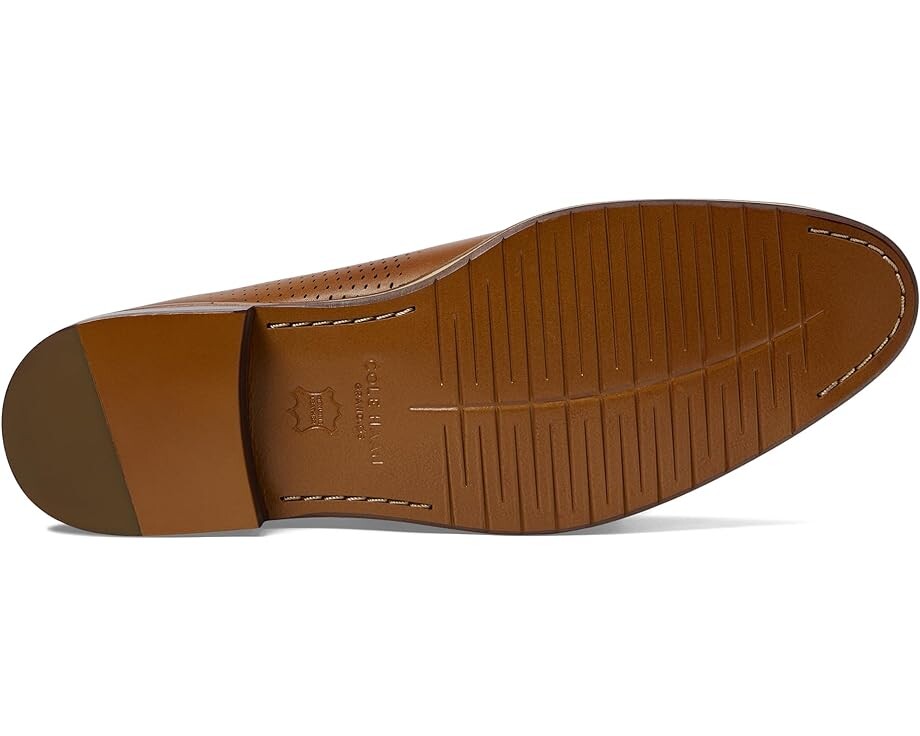 Оксфорды Cole Haan Washington Grand Laser Wing, цвет British Tan/Lava Energy — фото 3