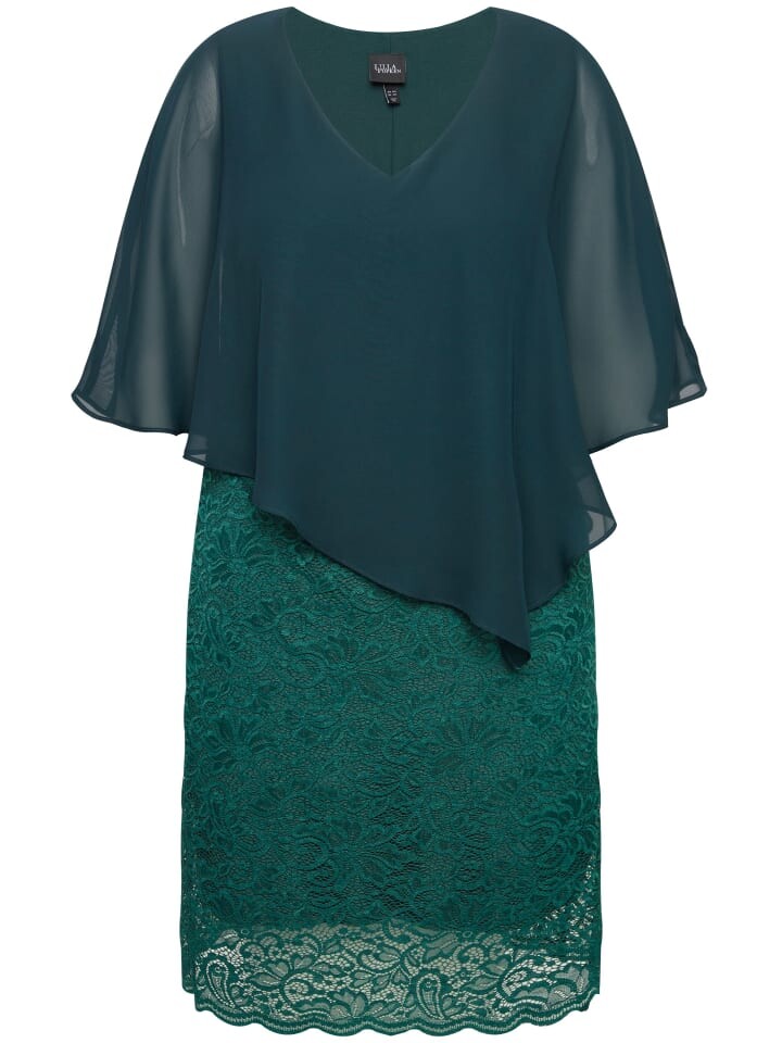 

Длинное платье Ulla Popken Abend, темно-зеленый