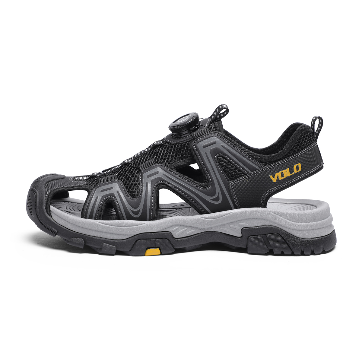

VOLO Пляжные сандалии мужские черные, цвет Black 505V3021 L