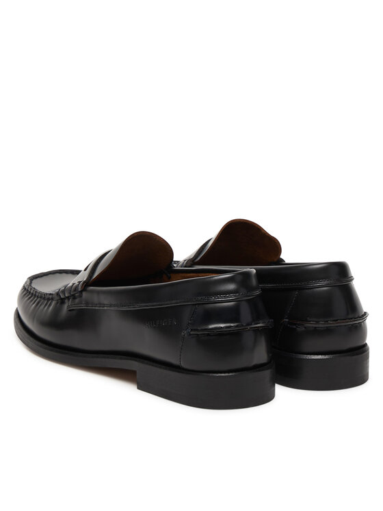 Мокасины Hilfiger Penny Patent Lth Loafer FM0FM05687 Tommy Hilfiger, синий — фото 3