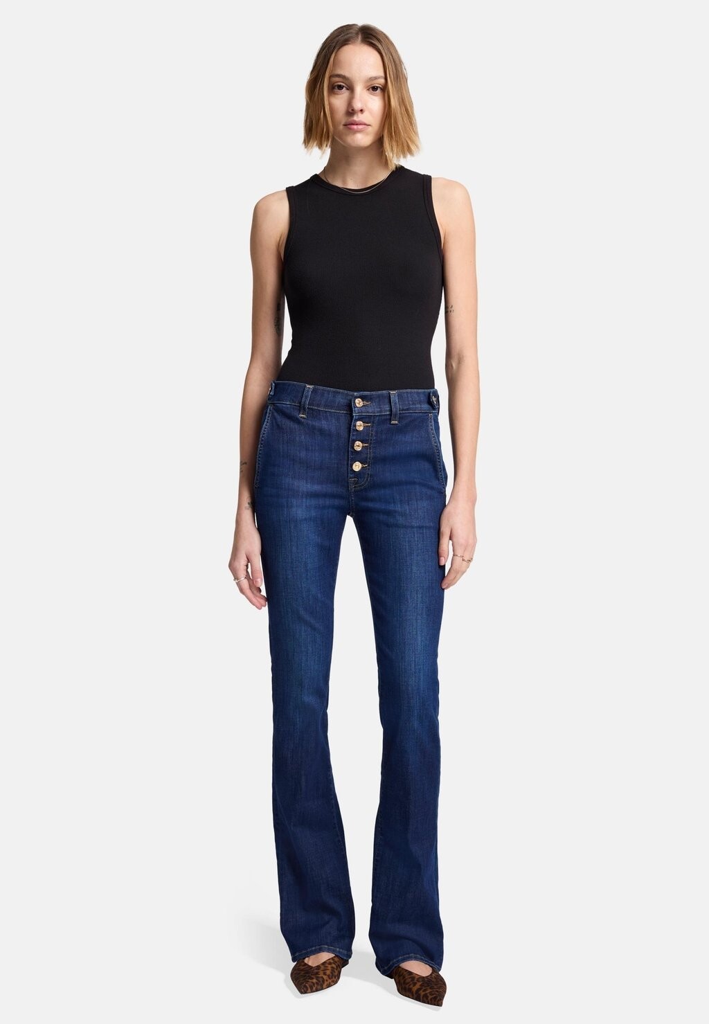 

Джинсы Bootcut 7 for all mankind, темно-синий