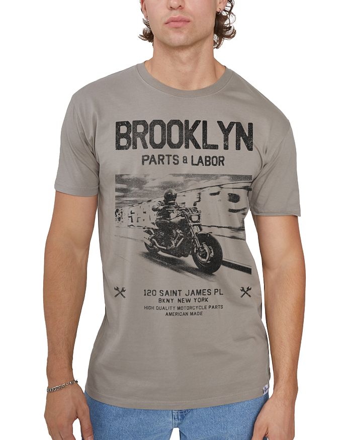 

Футболка Brooklyn Parts & Labor Kid Dangerous, серый