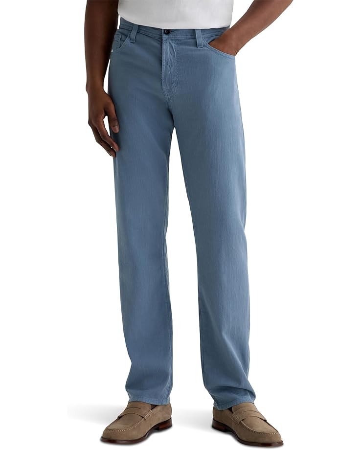 

Брюки AG Jeans Everett Slim Straight Linen Pant, цвет Shore Break