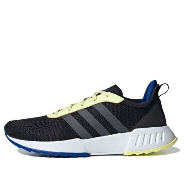 

Кроссовки phosphere 'black yellow' Adidas, черный