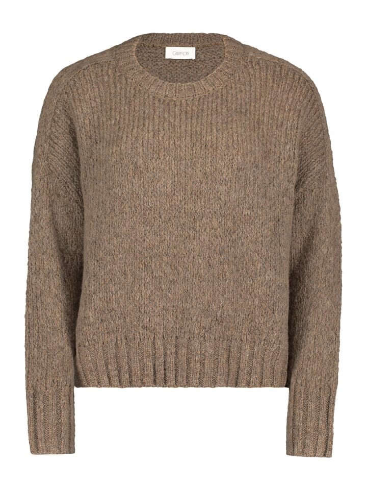 

Пуловер CARTOON Basic-Pullover mit Rundhalsausschnitt, светло-коричневый