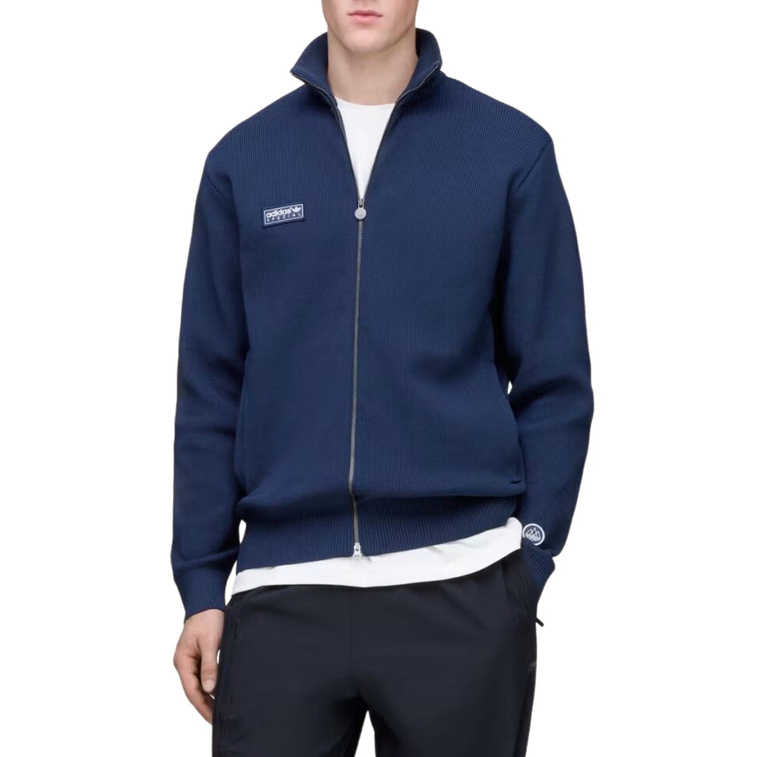 Легкая куртка Adidas SPZL Lawton 'Night Navy' — фото 3