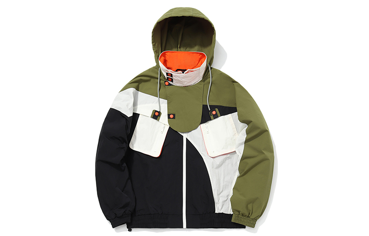 

LiNing Куртка унисекс оливкового цвета, Olive Green