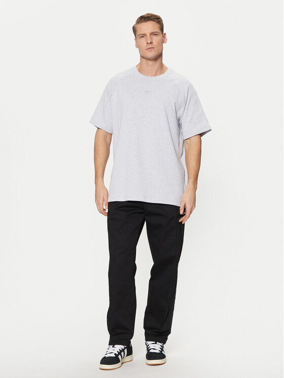 Свободная футболка Premium Essentials JD3275 Adidas, серый — фото 2
