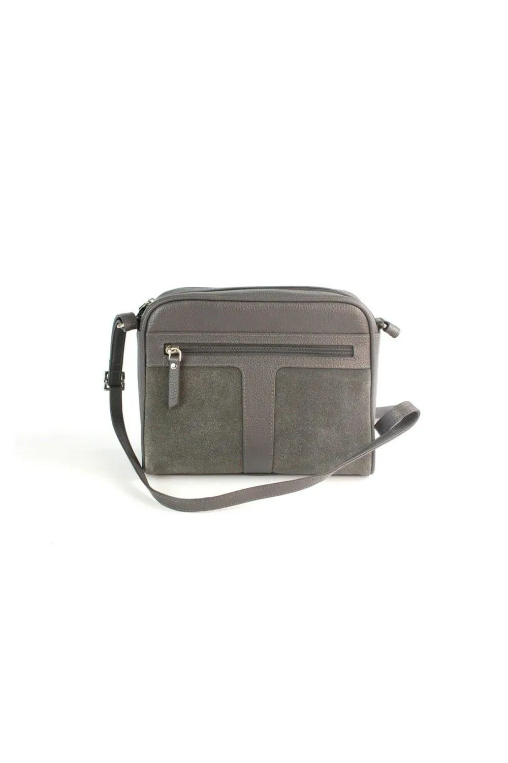 

Замшевая сумочка Margot Eastern Counties Leather, серый
