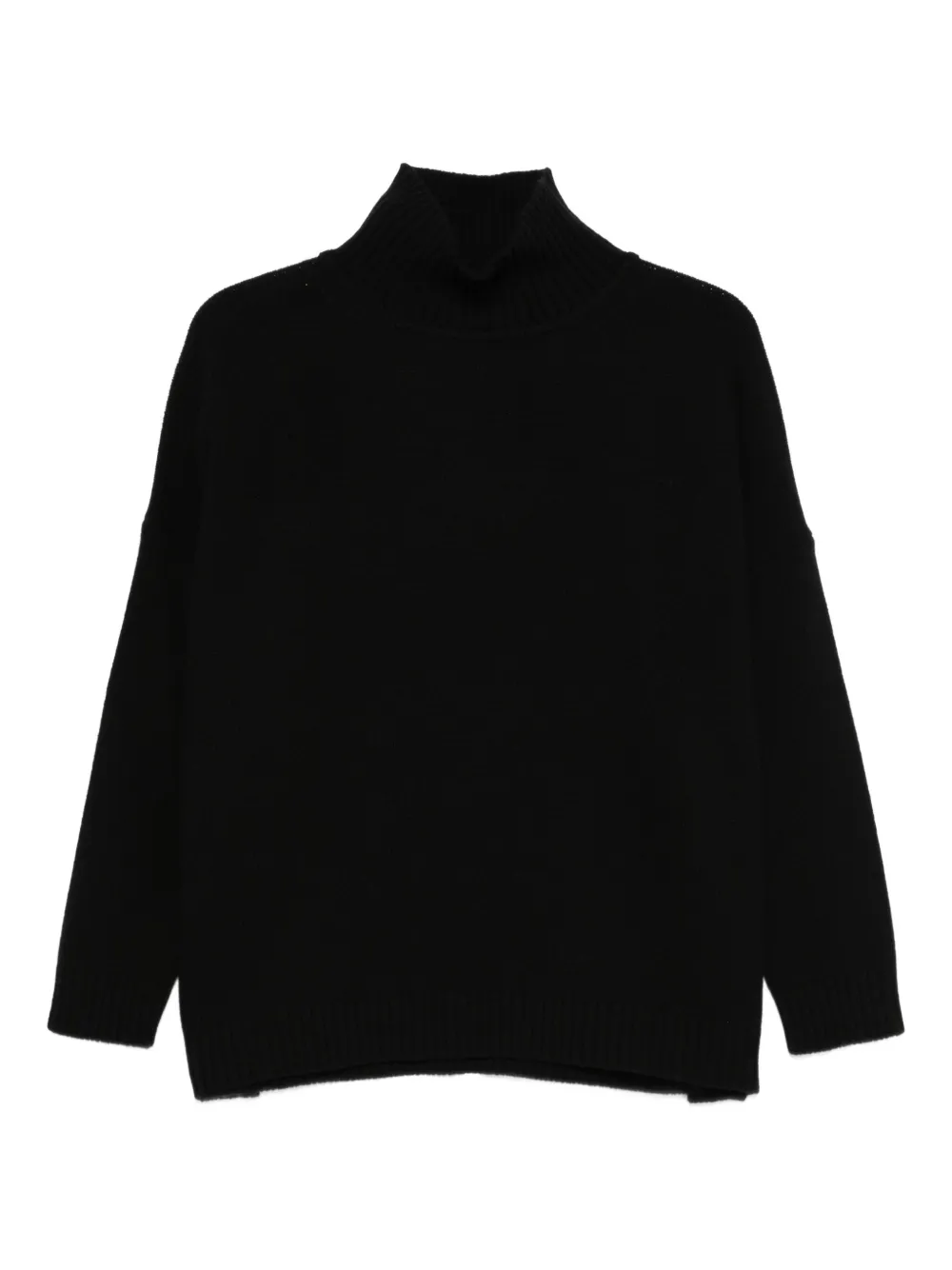 

Вязаный свитер с высоким воротником Weekend Max Mara, черный