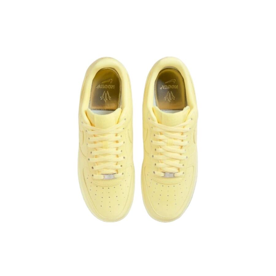 NIKE Кроссовки Air Force 1 Low Drake, сертифицированные NOCTA, Lover Boy, оттенок Citron — фото 2
