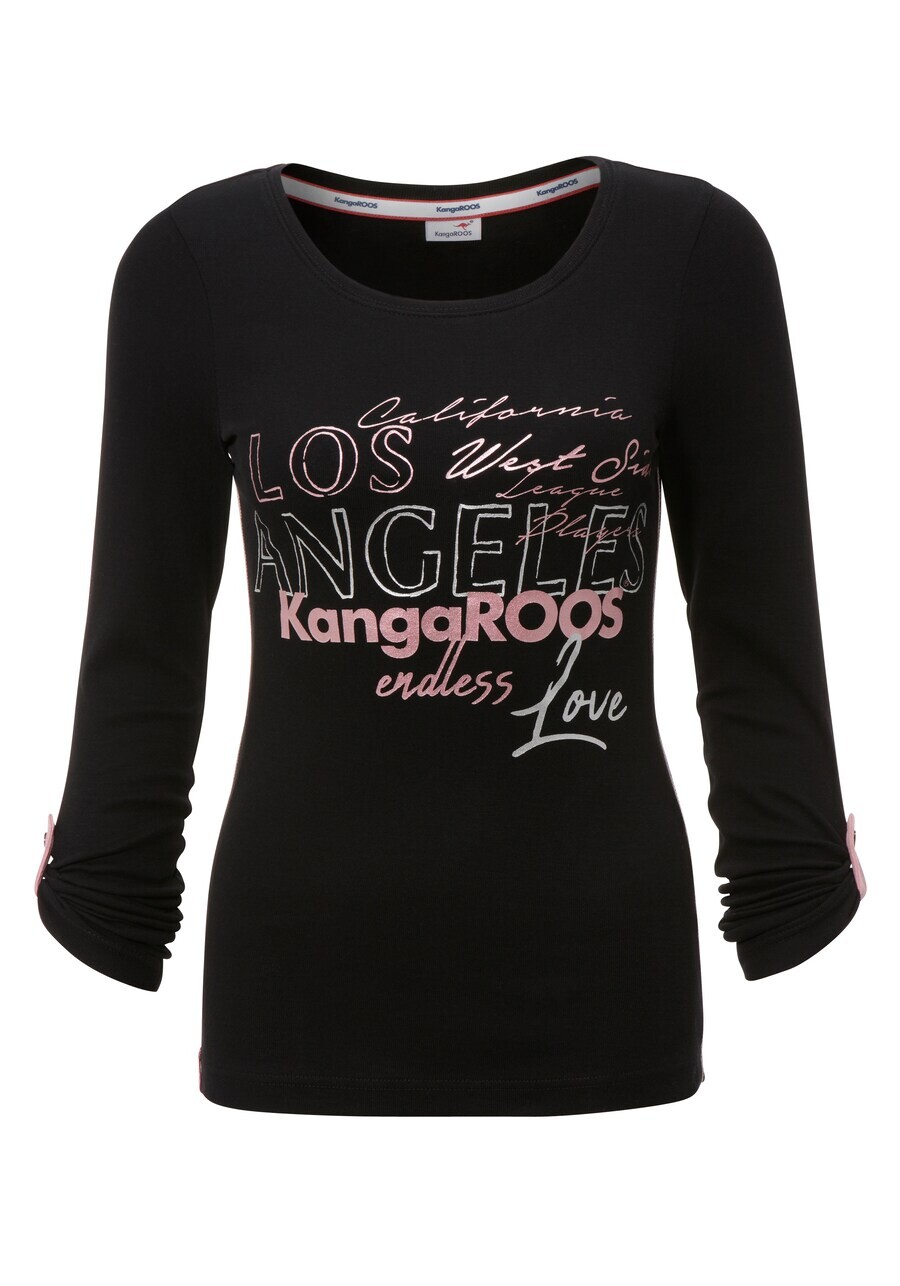 

Лонгслив KangaROOS Shirt, черный