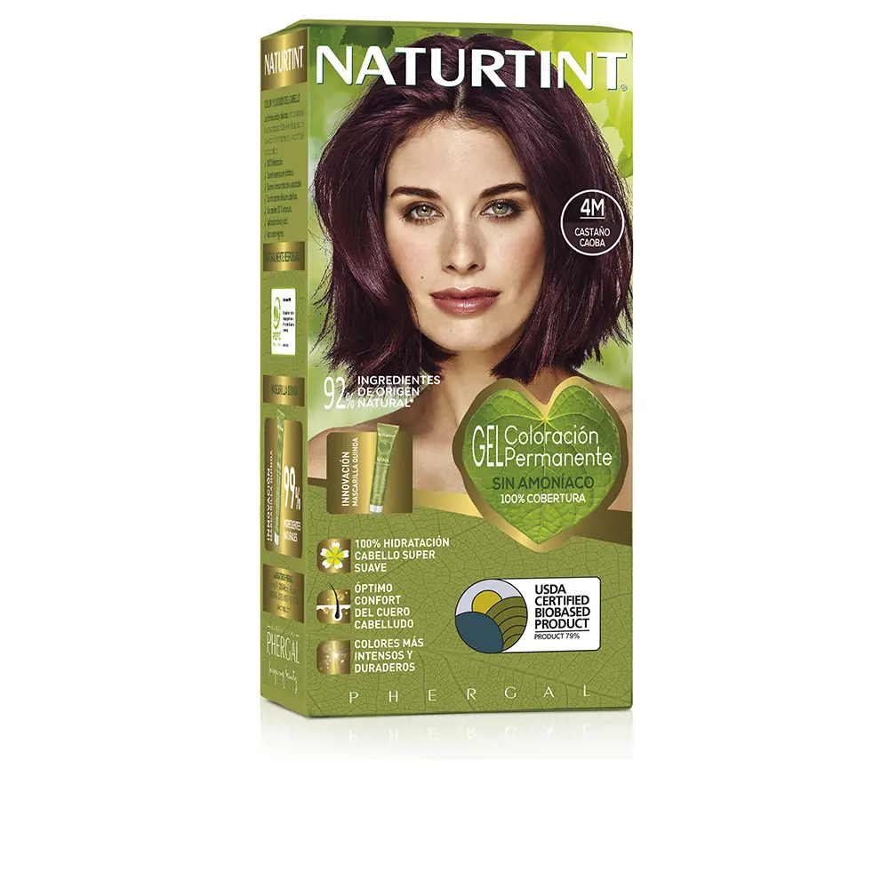 

Краска для волос Naturtint Naturtint, цвет 4M castaño caoba, 170 мл.