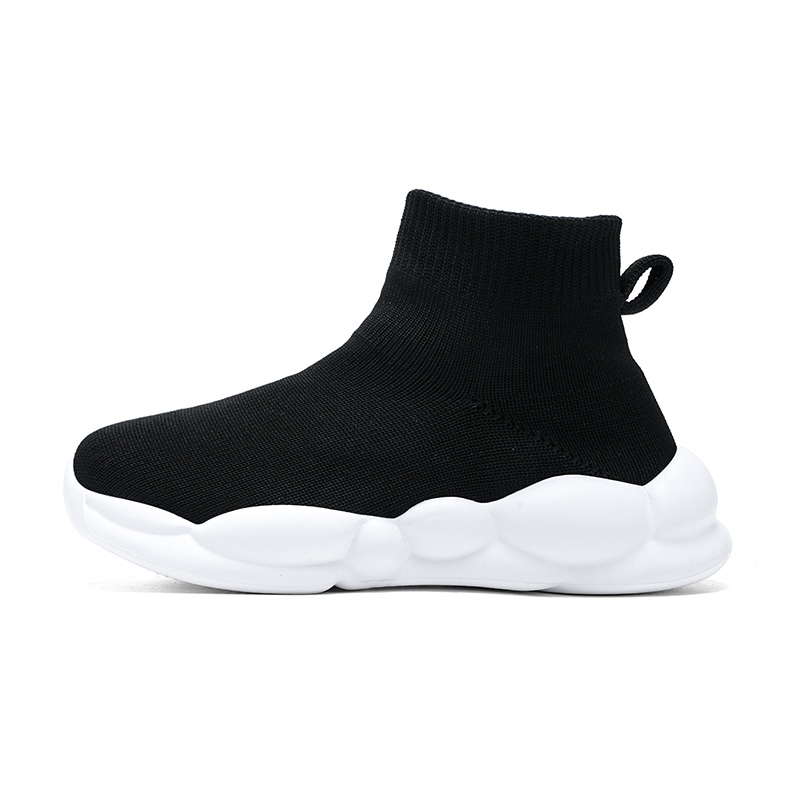 

Износостойкие дышащие высокие повседневные кроссовки для детей Kung Fu partners, серый