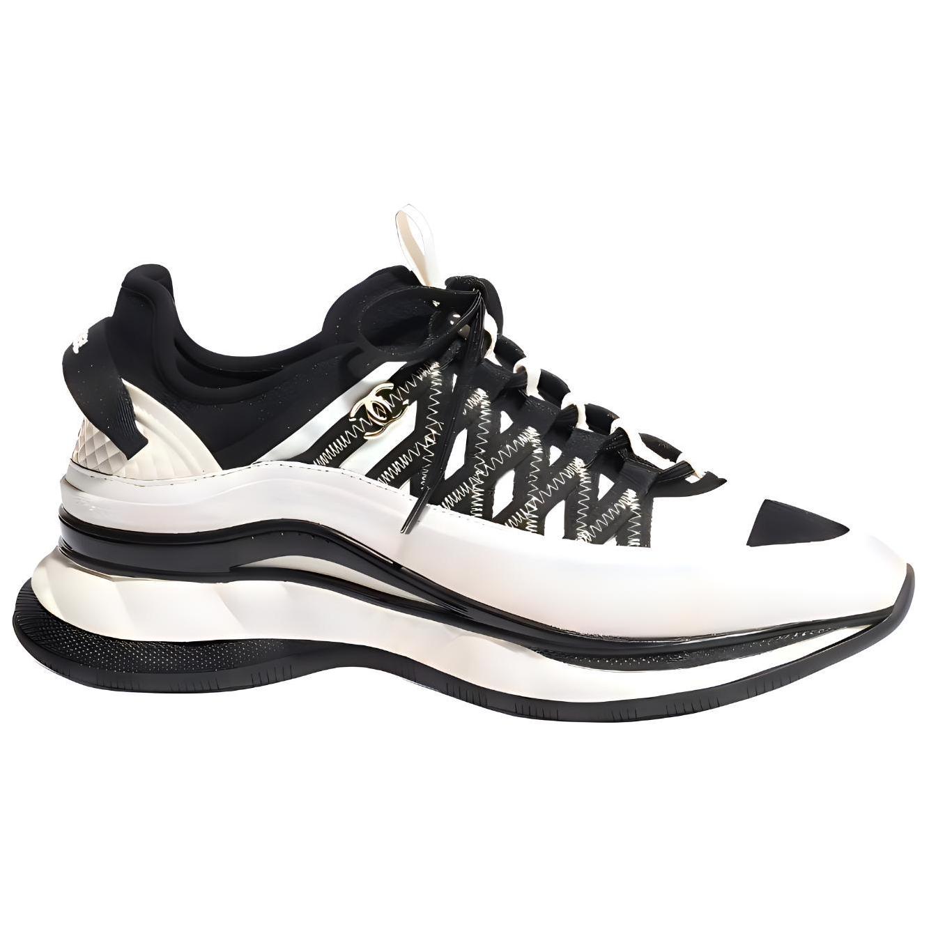 CHANEL 25C Low top Casual Shoes Women's White — фото 3